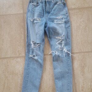 American Eagle ripped jeans